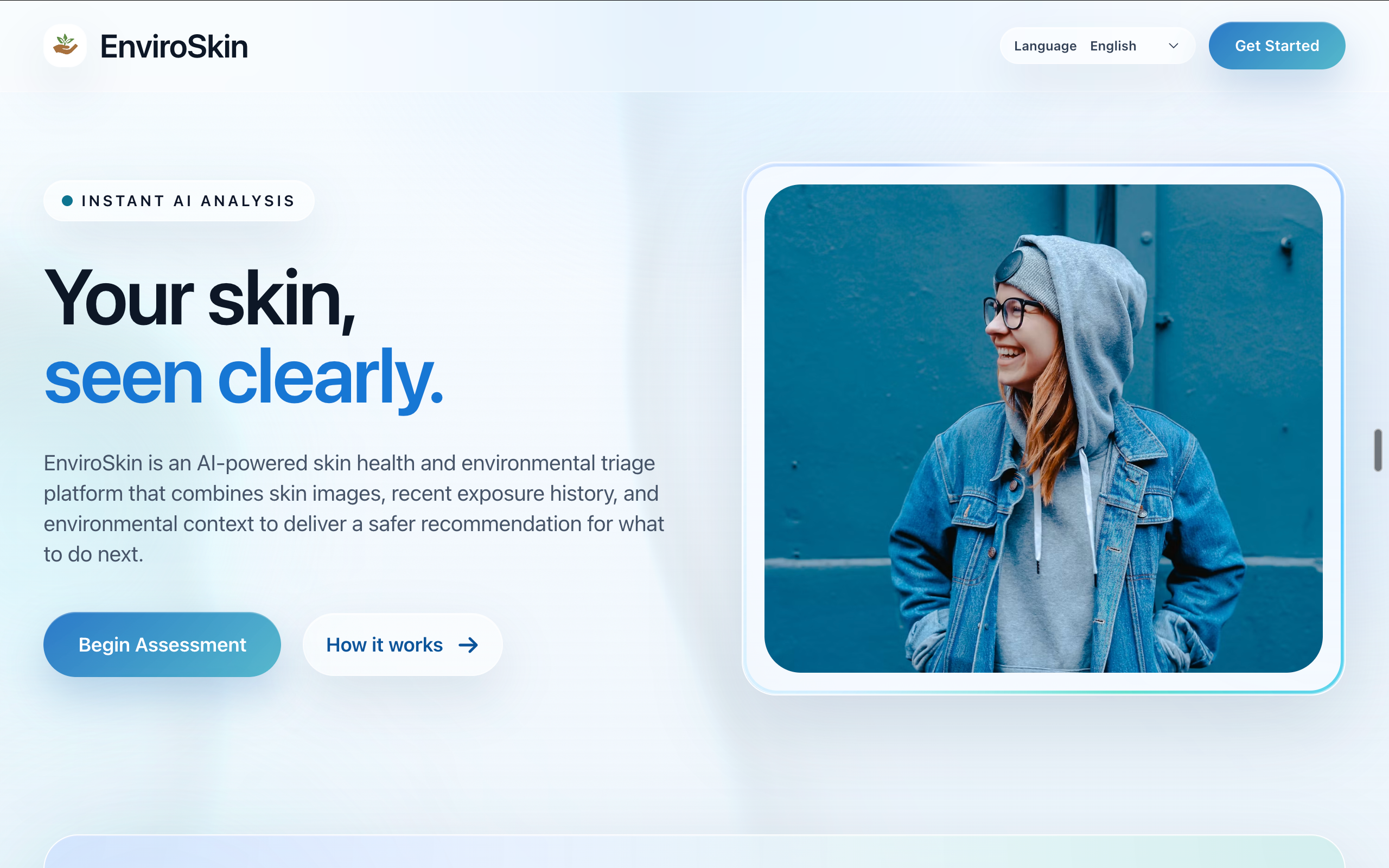 Home page
